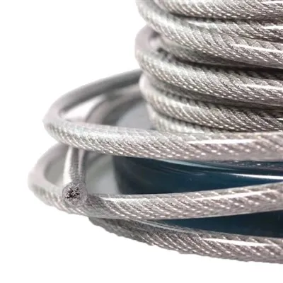 Pob tshab Yas Coated Hlau Hlau Rope
